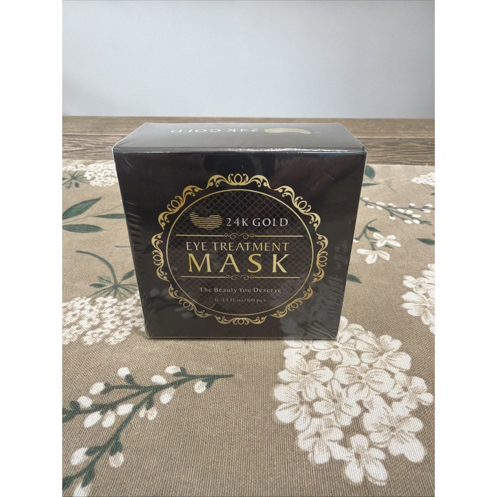 🥇 Eye Treatment Mask‎ - 24K GOLD - 60 pieces = 30 pairs - BRAND NEW sealed box